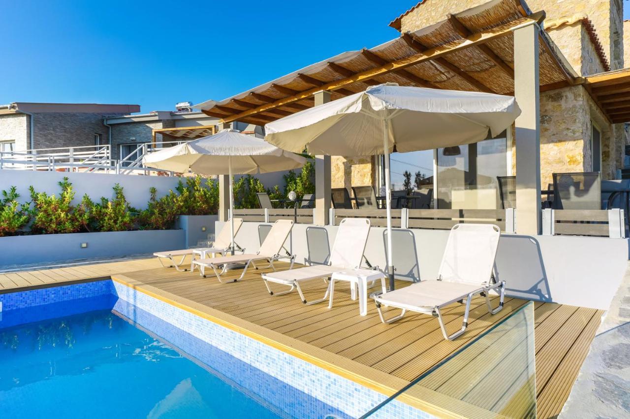 Mare Pedra Villas Skála Marión Extérieur photo